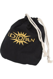 Idiopan 6-Inch Drawstring Bag - Black