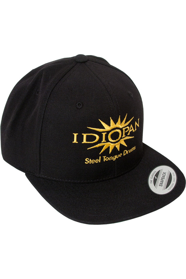 Idiopan Flat Bill Snapback Logo Cap
